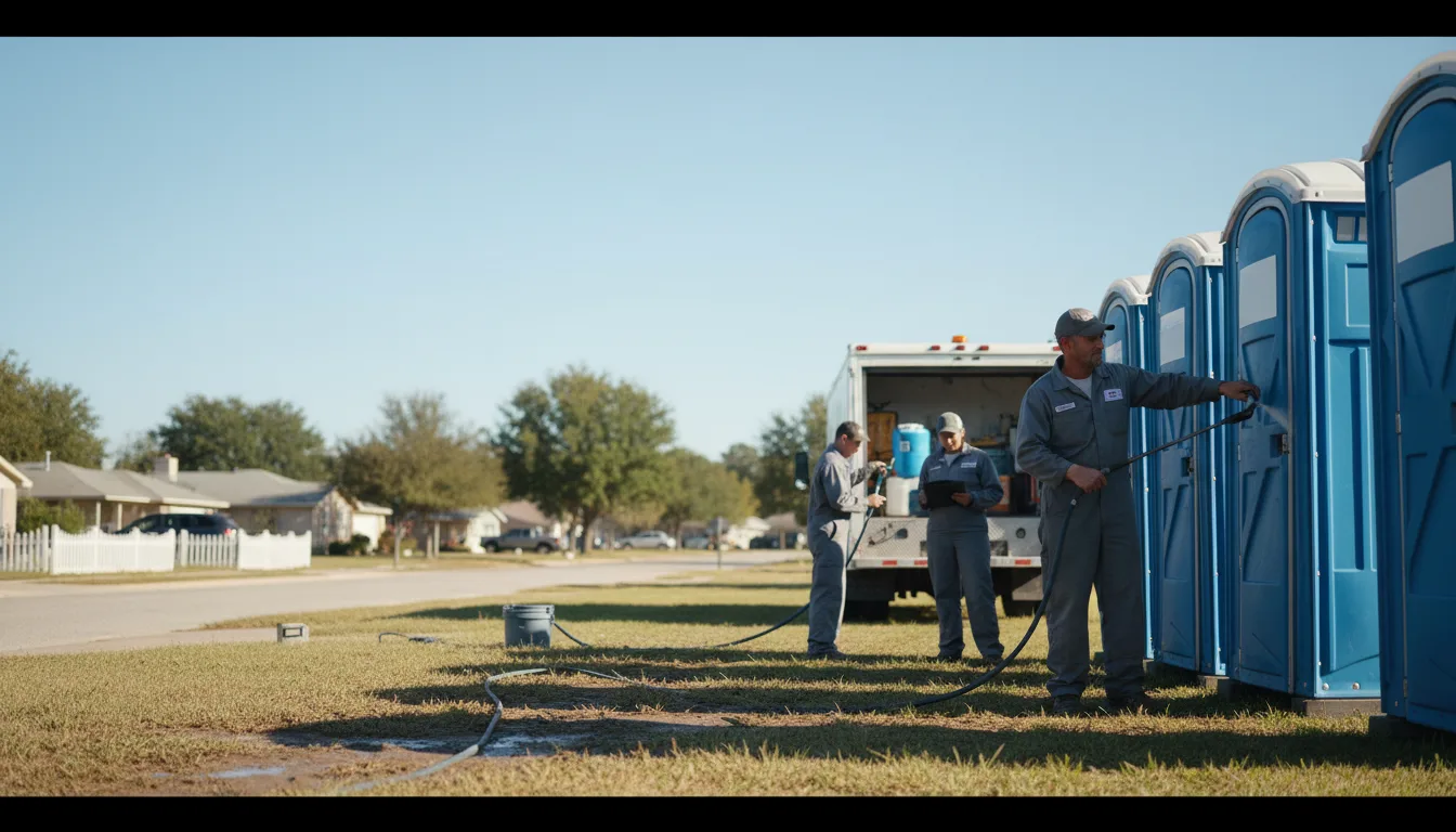 Long-Term Portable Toilet Rental in Carnegie, OK near me